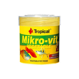 Tropical Mikro-Vit Vegetable alimento para peixes