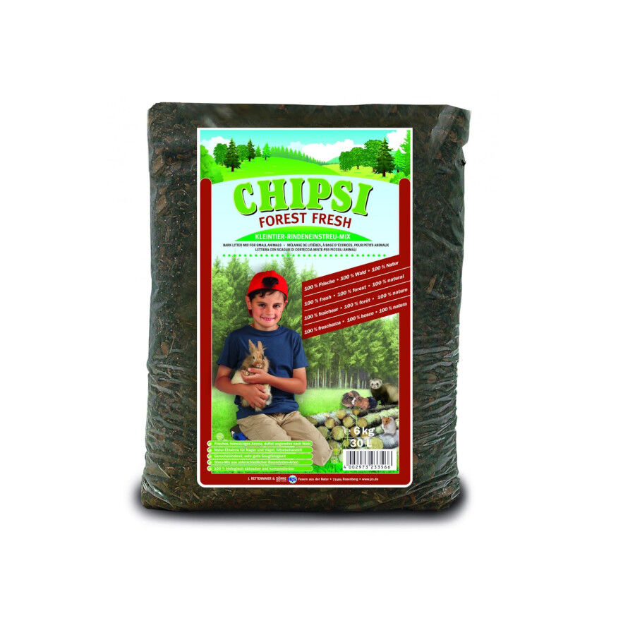 Chipsi Forest Fresh Ninhada de casca para animais de estima&ccedil;&atilde;o, , large Imagem n&uacute;mero 1
