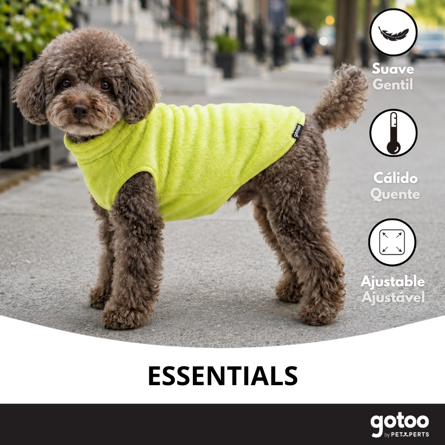 Gotoo Camisola Polar Verde-Lima para c&atilde;es, , large Imagem n&uacute;mero 6