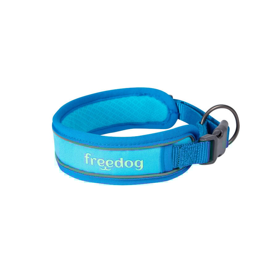Freedog Cool Pro Tech Coleira Azul para c&atilde;es, , large Imagem n&uacute;mero 2
