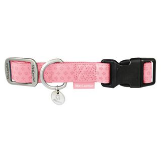 MacLeather Coleira Rosa para cães