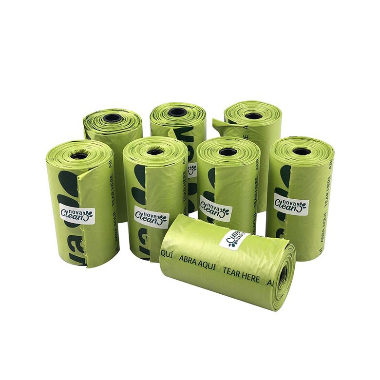 8 rolos (120 sacos) Nova Clean Eco Sacos Higiénicos Perfumados Lavanda para cães,  Imagem número 2 8 rolos (120 sacos) Nova Clean Eco Sacos Higiénicos Perfumados Lavanda para cães, , large Imagem número 2