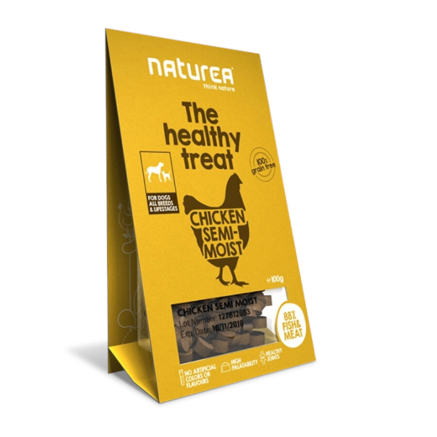 100 g Naturea Biscoitos Frango para c&atilde;es, , large Imagem n&uacute;mero 1