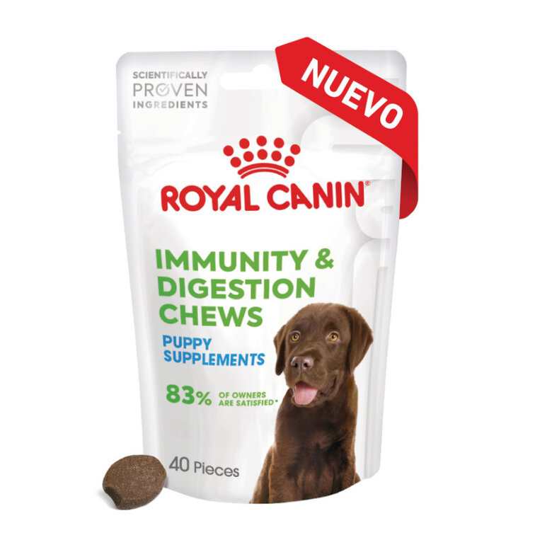 100 g Royal Canin Immunity & Digestion Chews Puppy Suplemento Nutricional para Cães,  Imagem número 2 100 g Royal Canin Immunity & Digestion Chews Puppy Suplemento Nutricional para Cães, , large Imagem número 2