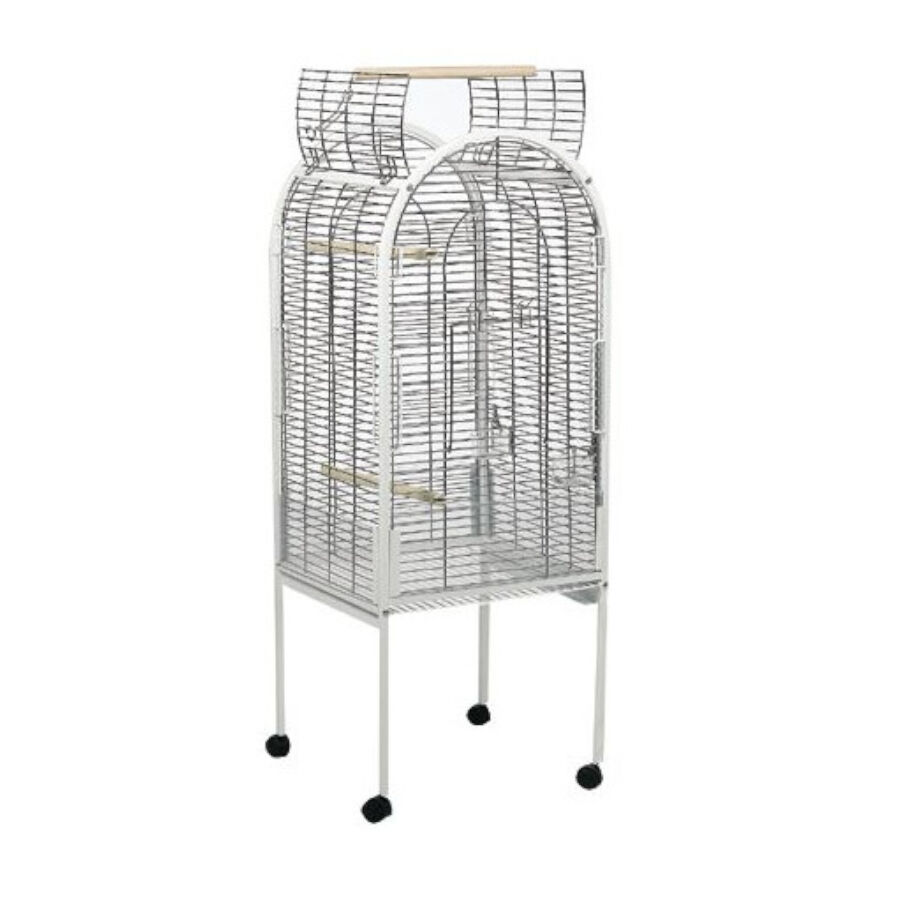 Flamingo Coco Gaiola Branca para papagaios, , large Imagem n&uacute;mero 1