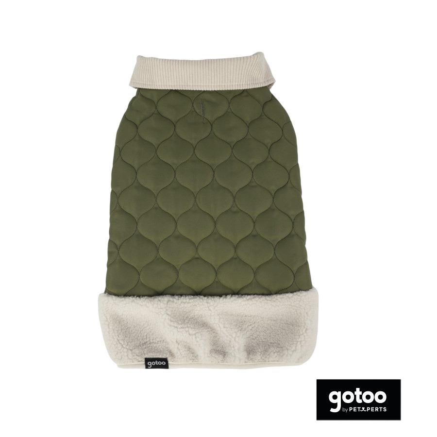 Gotoo Casaco Acolchoado Verde para c&atilde;es, , large Imagem n&uacute;mero 2