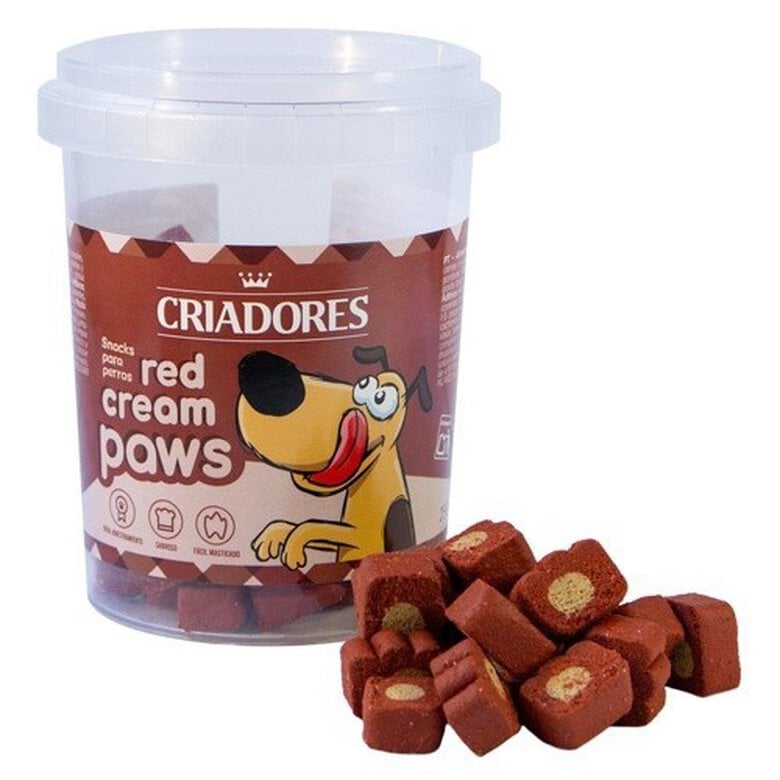 Criadores Red Cream Paws snacks para perros Imagem número 1 Criadores Red Cream Paws snacks para perros Imagem número 1
