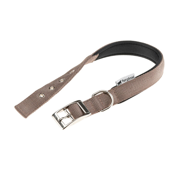 accesorios_ferplast_perros_daytona_collar_acolchado_FER75296012_M Imagem número 1 Ferplast Daytona marrón collar nylon para perros Imagem número 1