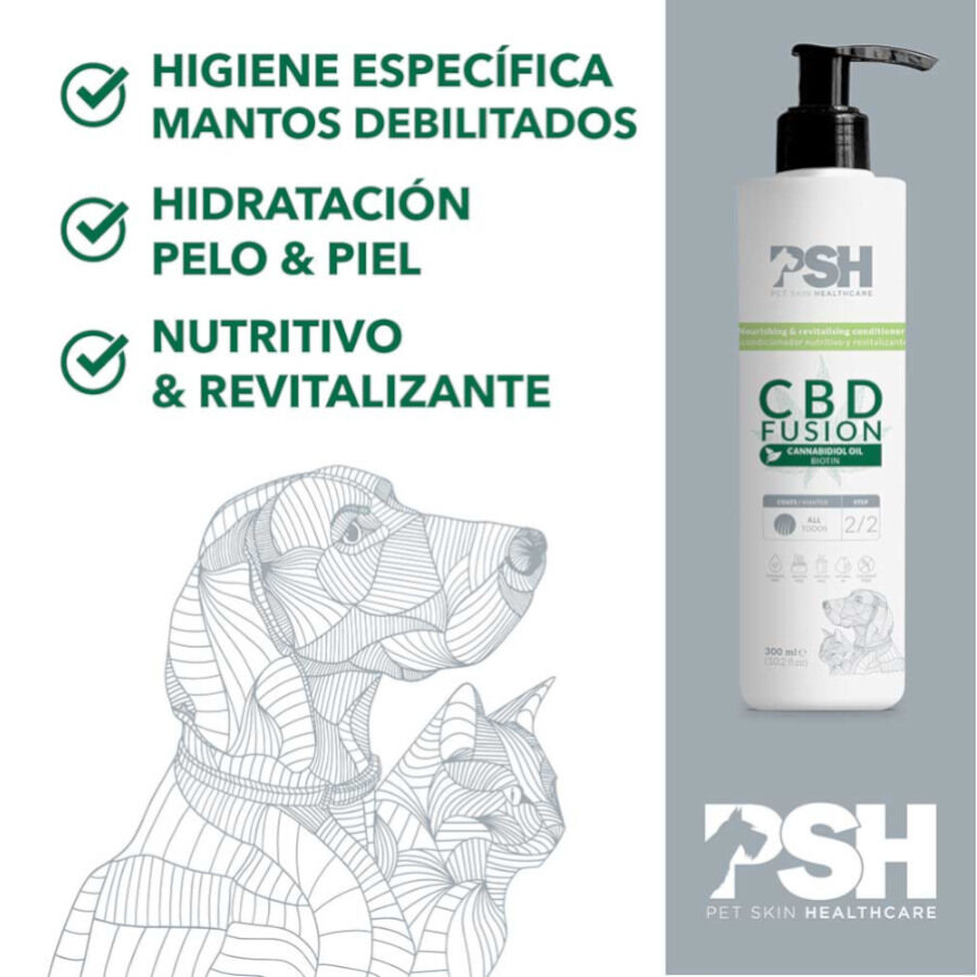 PSH CBD Fusion Condicionador para c&atilde;es e gatos, , large Imagem n&uacute;mero 3