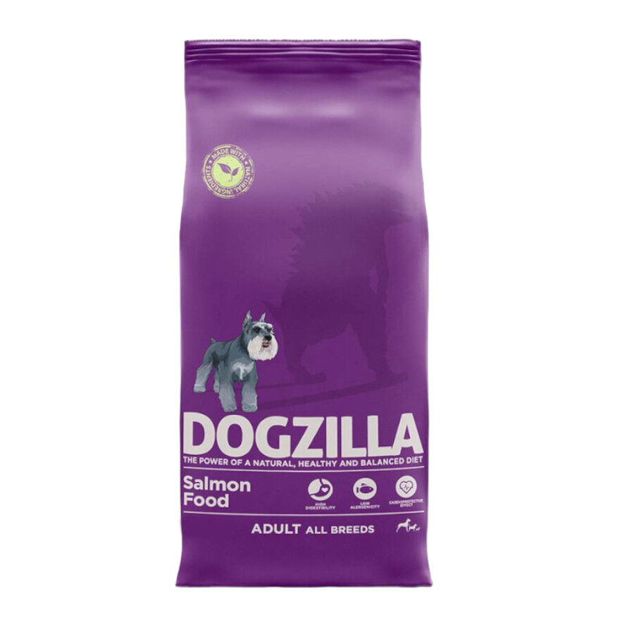 12 kg Dogzilla Adult Salm&atilde;o ra&ccedil;&atilde;o para c&atilde;es, , large Imagem n&uacute;mero 1