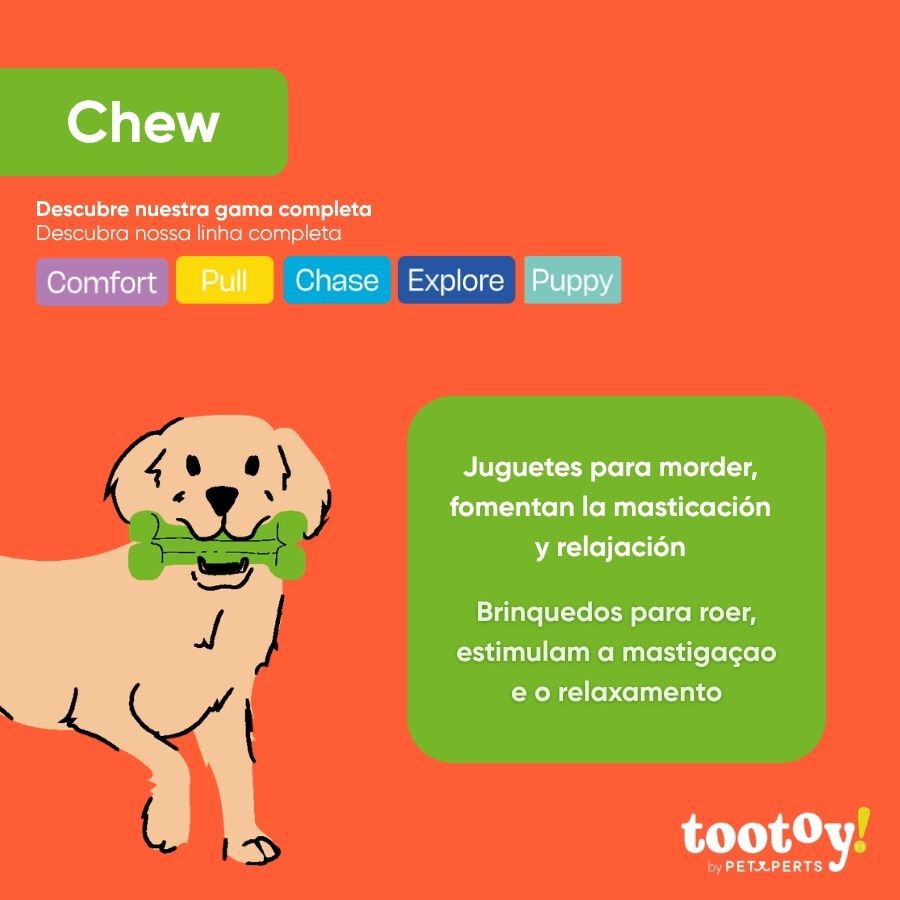 Tootoy! Chew Mordedor Osso com Sabor a Bacon para c&atilde;es, , large Imagem n&uacute;mero 5