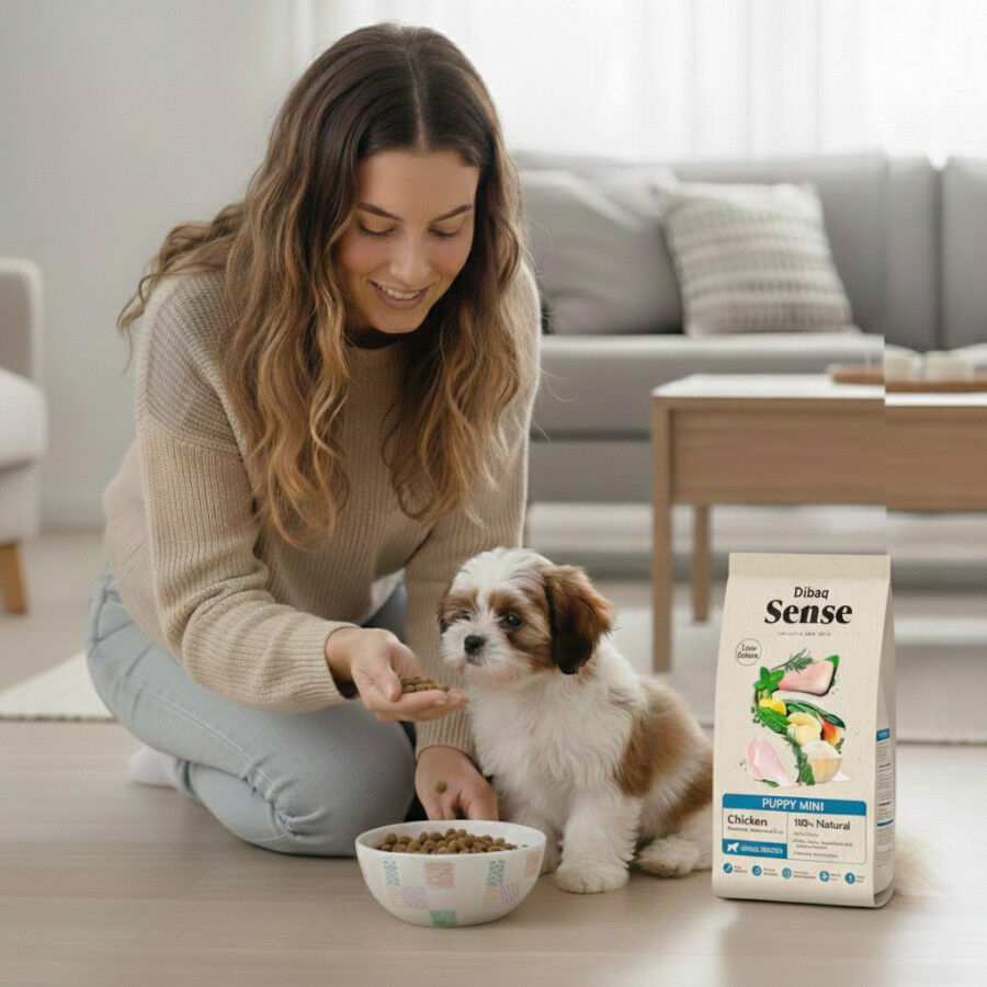 2 kg Dibaq Sense Low Grain Puppy Mini Ra&ccedil;&atilde;o de frango para c&atilde;es, , large Imagem n&uacute;mero 4