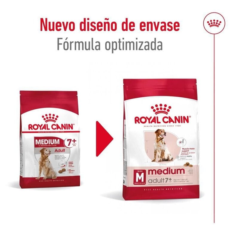 15 kg Royal Canin Medium 7+ Adult ração para cães seniores,  Imagem número 3 15 kg Royal Canin Medium 7+ Adult ração para cães seniores, , large Imagem número 3