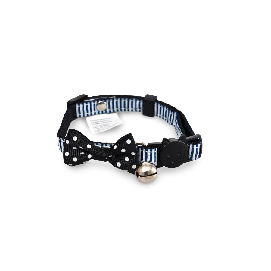 Wonder Christmas Pai Natal  La&ccedil;o com colar para gatos, , large Imagem n&uacute;mero 1