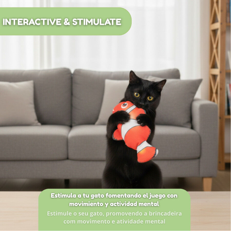 Tootoy! Interactive & Stimulate Brinquedo Nemo Interativo para gatos, , large Imagem n&uacute;mero 5