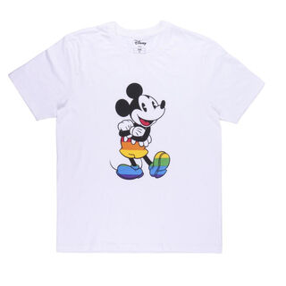 Disney Pride Camiseta curta branca