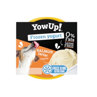YowUp! Iogurte gelado Natural tártaro De Salmão Para cães