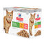 12 saquetas x 85 g Hill's Science Plan Senior Vitality Sach&ecirc; de frango e salm&atilde;o em molho para gatos, , large Indicador imagem n&uacute;mero 1