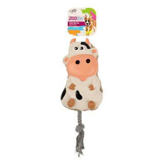 All For Paws Brinquedo em forma de vaca para cães