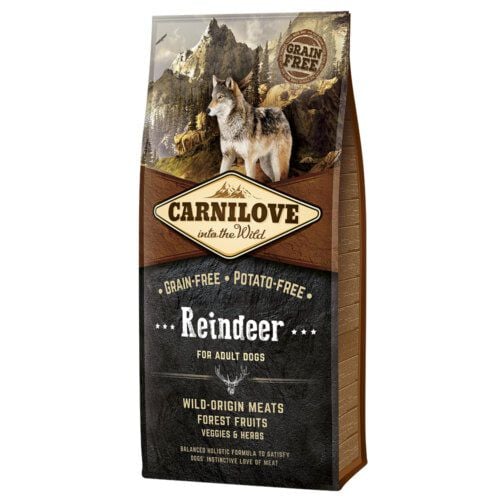 Carnilove Reindeer pienso para perros sin cereales Imagem n&uacute;mero 1