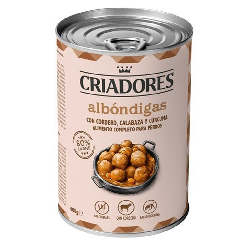 Criadores Almôndegas Cordeiro lata para cães, , large image number null