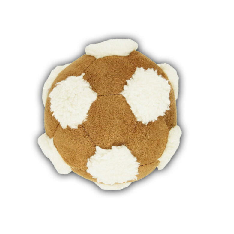 Tootoy! Comfy Football  Beige Bola de Peluche para cães,  Imagem número 2 Tootoy! Comfy Football  Beige Bola de Peluche para cães, , large Imagem número 2