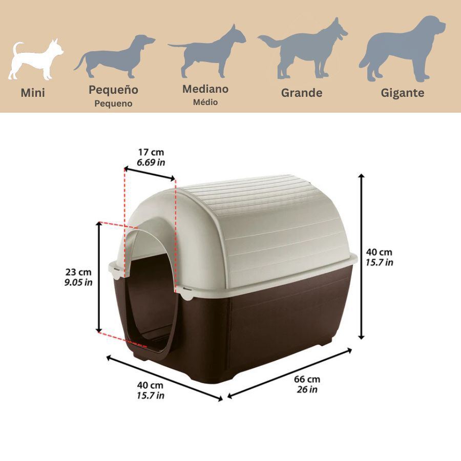 Casota Ferplast Kenny v&aacute;rios tamanhos, , large Imagem n&uacute;mero 3