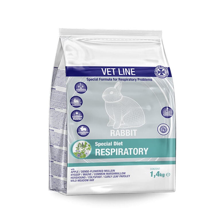 Cunipic Vet Line Respiratory Feno de Prado para coelhos,  Imagem número 1 Cunipic Vet Line Respiratory Feno de Prado para coelhos, , large Imagem número 1