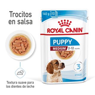 Royal Canin Medium Puppy saquetas para cães