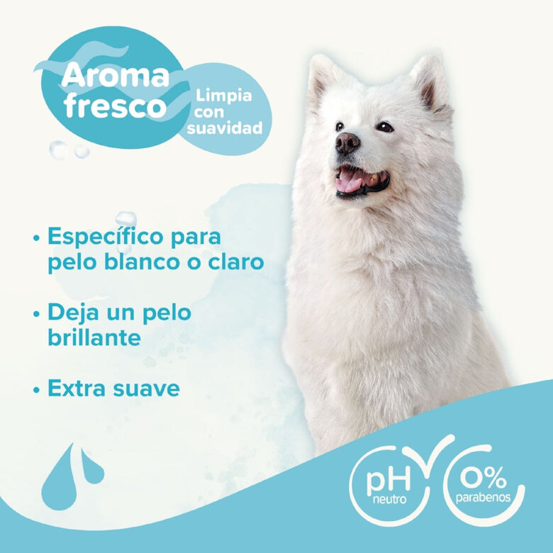 Beaphar Pelo Branco Champô para cães, , large image number null