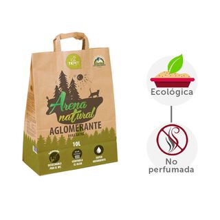 TK-Pet Areia Natural Aglomerante para gatos