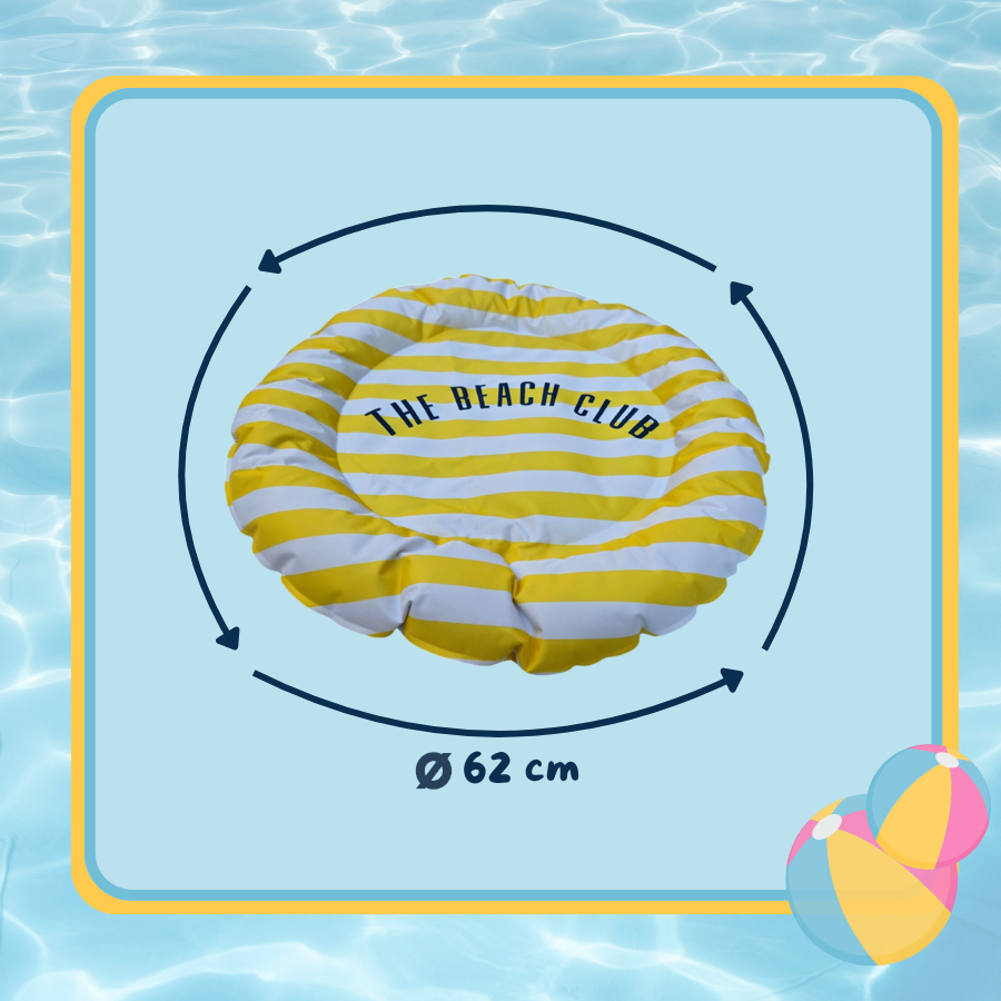 Summer Vibes Round Cool Mat Club Cama Refrescante para gatos, , large Imagem n&uacute;mero 4
