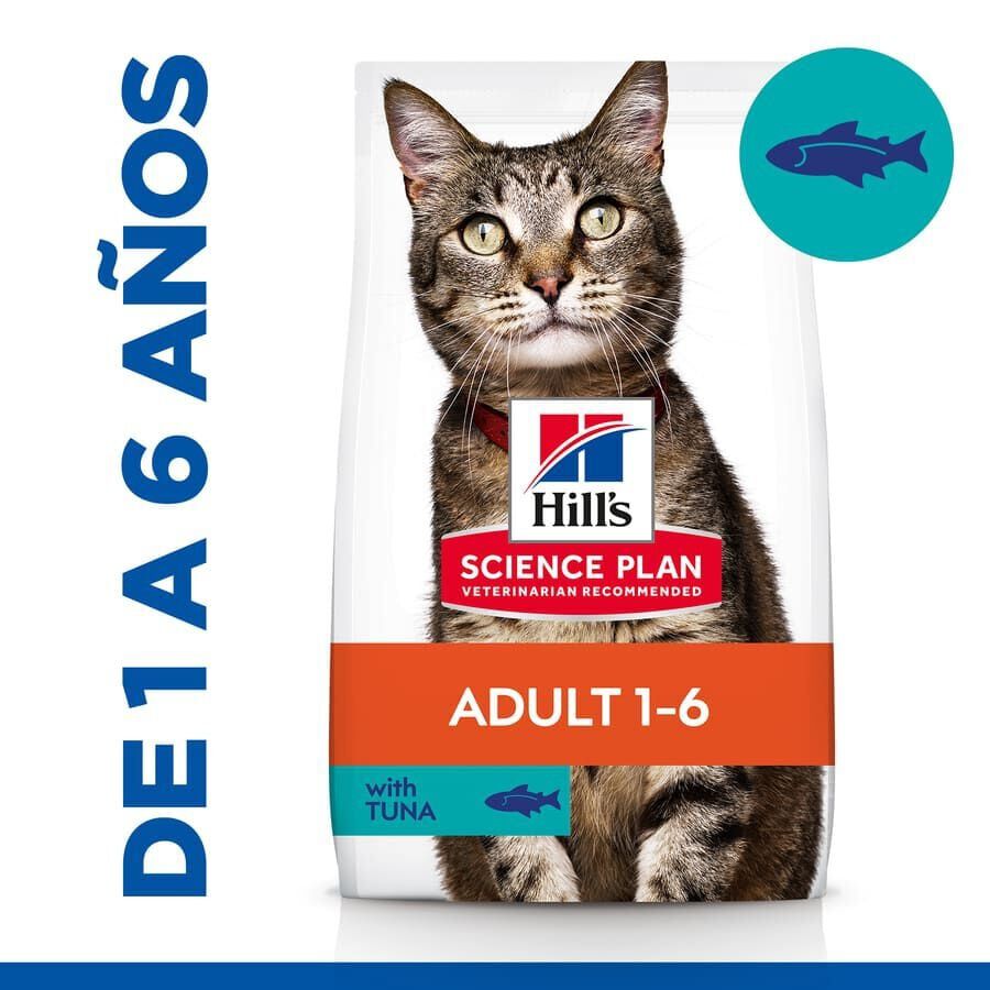 10 kg Hill's Adult Science Plan Atum ra&ccedil;&atilde;o para gatos, , large Imagem n&uacute;mero 2