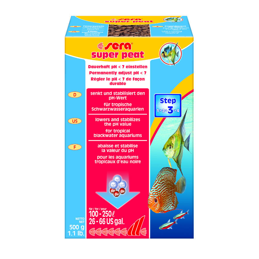 Sera Super Peat acondicionador de agua Imagem n&uacute;mero 1