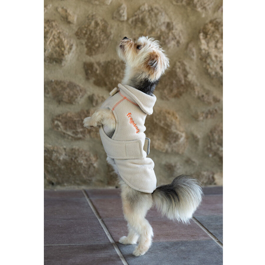 Freedog Snowpuff  Casaco Polar bege para c&atilde;es, , large Imagem n&uacute;mero 3