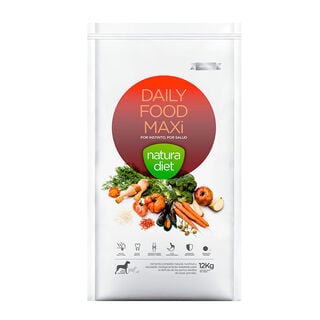 Naura Diet Maxi Adult Daily Food ração para cães, Naura Diet Maxi Adult Daily Food ração para cães