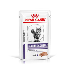 Royal Canin Mature Consult Balance Paté saqueta para gatos