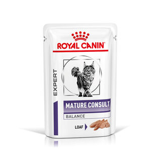 Royal Canin Mature Consult Balance Paté saqueta para gatos