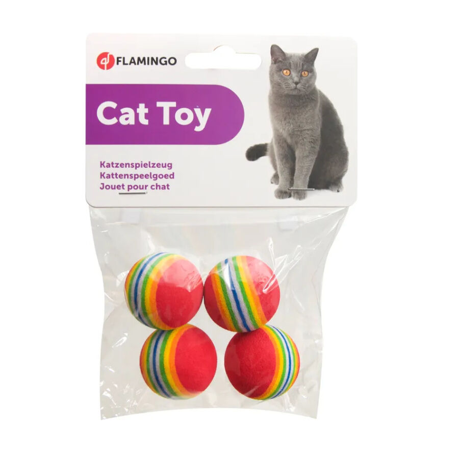 Flamingo Dony Bola multicolorida para gatos, , large Imagem n&uacute;mero 2