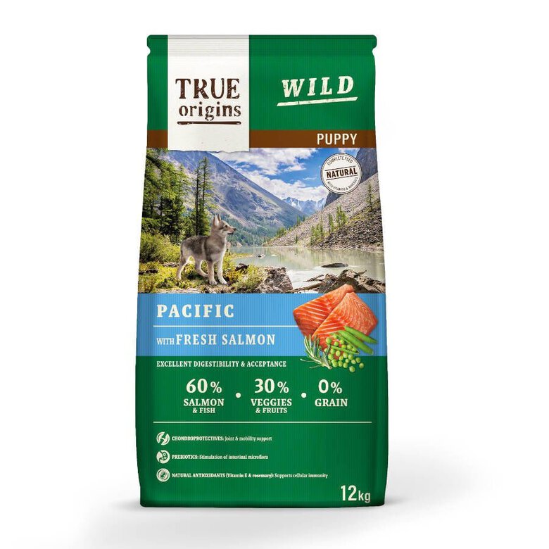 12 kg True Origins Wild Puppy Pacific ração para cães,  Imagem número 1 12 kg True Origins Wild Puppy Pacific ração para cães, , large Imagem número 1