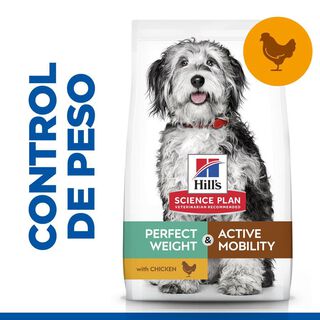 Hill's Science Plan Perfect Weight & Active Mobility Medium Frango ração para cães