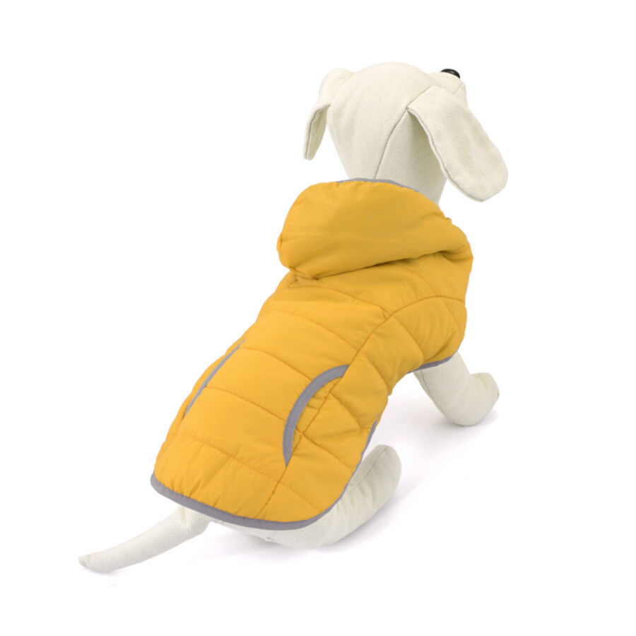 Outech Casaco Amarelo com Bolsa para c&atilde;es, , large Imagem n&uacute;mero 2