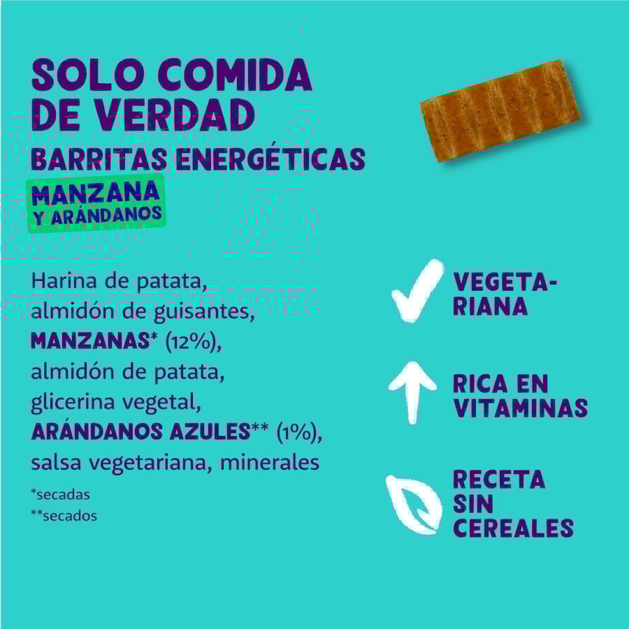 1 stick Edgard y Cooper sticks de Ma&ccedil;&atilde; e Mirtilos para c&atilde;es, , large Imagem n&uacute;mero 4