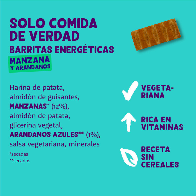 1 stick Edgard y Cooper sticks de Maçã e Mirtilos para cães,  Imagem número 4 1 stick Edgard y Cooper sticks de Maçã e Mirtilos para cães, , large Imagem número 4