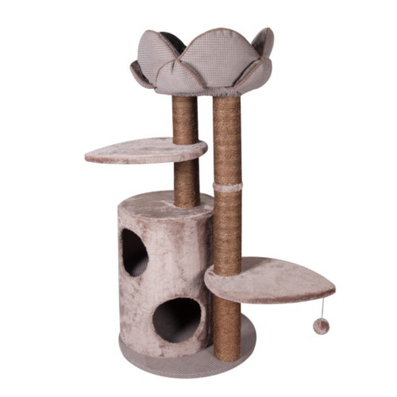 TK-Pet Lafayette rascador sisal árbol con cama image number null