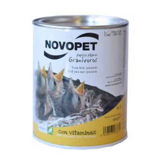 Novopet Papa de Cria para pássaros granívoros