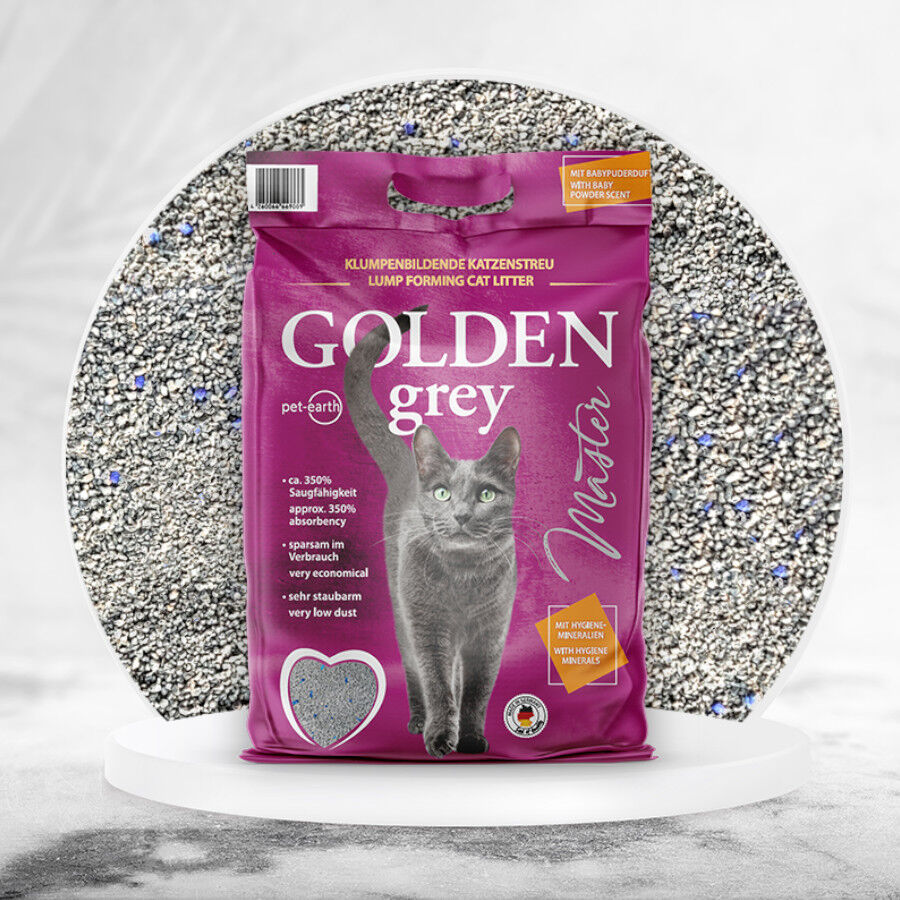 7 kg Golden Grey Master Areia Aglomerante para gatos, , large Imagem n&uacute;mero 2