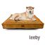 Leeby Colchão Impermeável com Capa Amovível Dourado para cães, , large Indicador imagem número 2