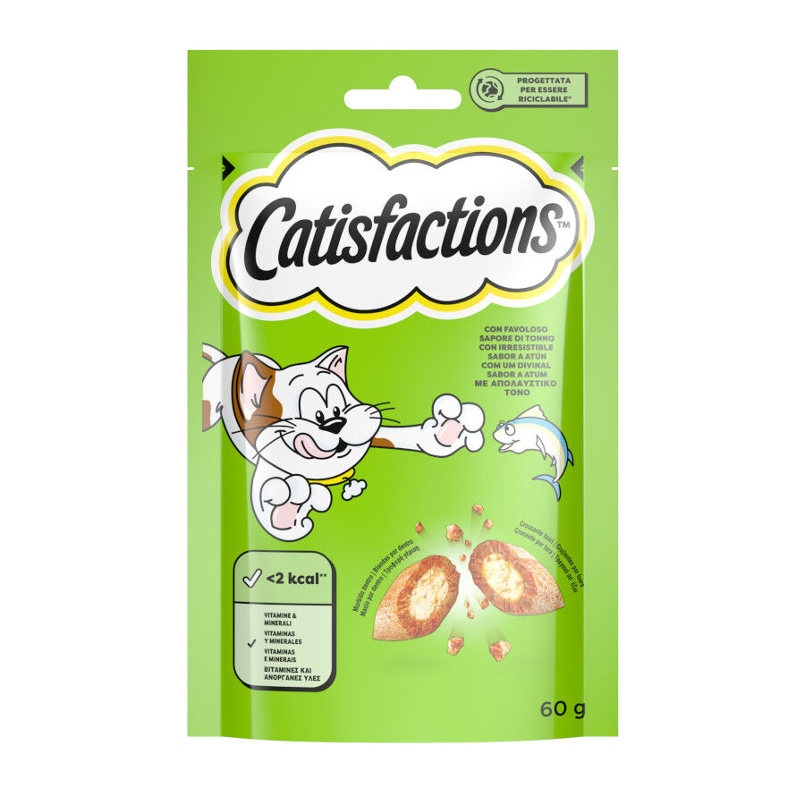 60 g Catisfactions Premios de At&uacute;n para gatos, , large Imagem n&uacute;mero 1