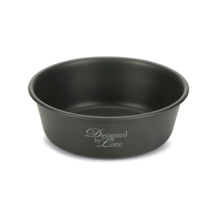 Designed by Lotte Feri Comedouro de A&ccedil;o Cinza Escuro para c&atilde;es, , large Imagem n&uacute;mero 1